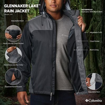 Image showing  Men's Glennaker Lake Full-Zip Rain Jacket