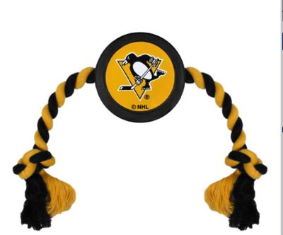 Image showing 1 th Pets First Pittsburgh Penguins Hockey Puck Dog Toy