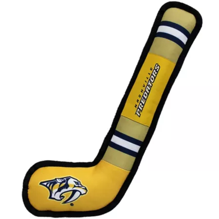 Pets First Nashville Predators Hockey Stick Dog Toy Dog Chew Toys