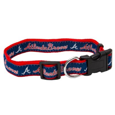 Atlanta Braves Dog Collar Large