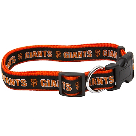 Pets First Adjustable San Francisco Giants Dog Collar