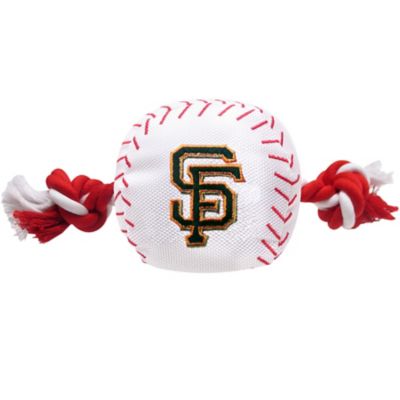 Pets First San Francisco Giants Nylon Baseball Rope Dog Toy