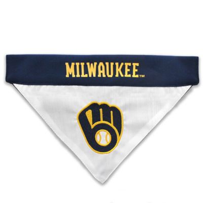 Image showing  Milwaukee Brewers Reversible Pet Bandana