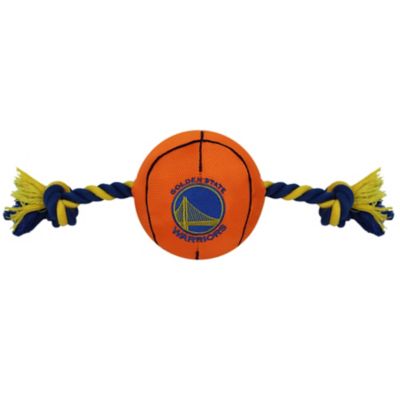 Pets First Golden State Nylon Basketball Rope Dog Toy