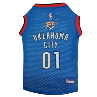 Pets First Oklahoma City Thunder Basketball Mesh Pet Jersey