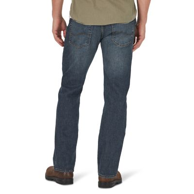 Image showing  Men's Classic Fit Mid-Rise Extreme Motion Bootcut Jeans