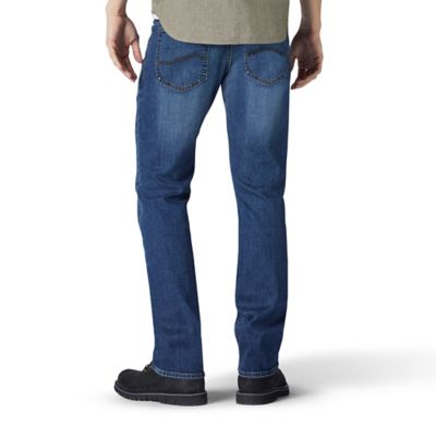 Image showing  Men's Classic Fit Mid-Rise Extreme Motion Bootcut Jeans