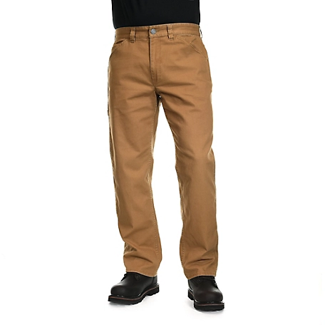 Ridgecut Men's Straight Fit Mid-Rise Canvas Work Pants at Tractor