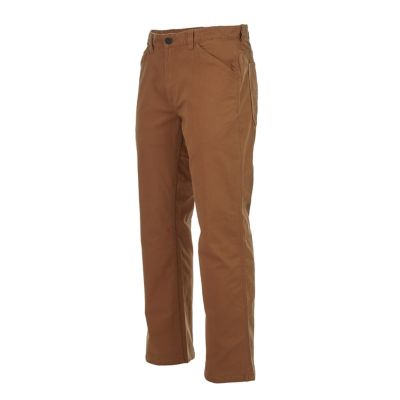 Image showing  Men's Straight Fit Mid-Rise Canvas Work Pants