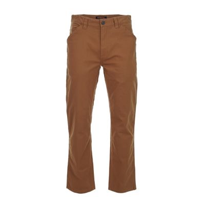 Image showing  Men's Straight Fit Mid-Rise Canvas Work Pants