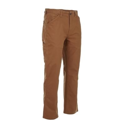 Image showing  Men's Straight Fit Mid-Rise Canvas Work Pants