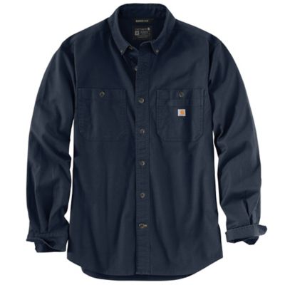 Carhartt Men's Long-Sleeve Rugged Flex Rigby Work Shirt