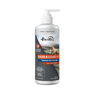 4health Salmon and Pollock Oil Skin and Coat Supplement for Dogs, 16 oz.