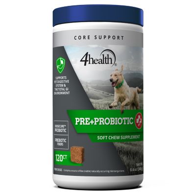 4health Pre and Probiotic Soft Digestive Supplement for Dogs, 0.72 lb., 120 ct.