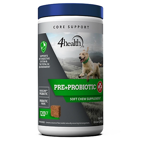 4health Pre and Probiotic Soft Digestive Supplement for Dogs, 0.72 lb., 120 ct.