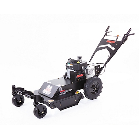 Swisher 24 in. 11.5 HP Gas Briggs & Stratton Self-Propelled Walk-Behind Rough-Cut Mower with Casters - WRC11524BSC