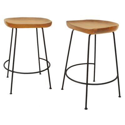 Carolina Chair & Table Palmetto Bar Stools, 24 in., 2-Pack