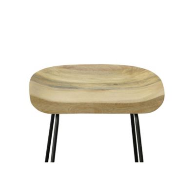 Image showing 7 th Carolina Chair & Table Palmetto Bar Stools, 24 in., 2-Pack