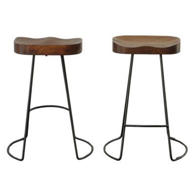 Image showing  Ranch Bar Stools, 24 in., 2-Pack