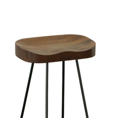 Image showing 6 th Carolina Chair & Table Ranch Bar Stools, 24 in., 2-Pack