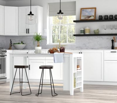 Image showing 8 th Carolina Chair & Table Ranch Bar Stools, 24 in., 2-Pack