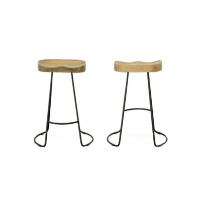 Image showing 1 th Carolina Chair & Table Ranch Bar Stools, 24 in., 2-Pack
