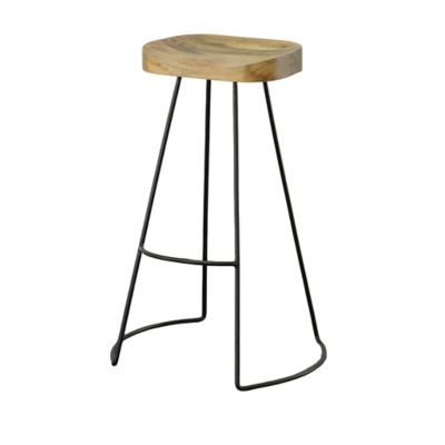 Image showing 2 th Carolina Chair & Table Ranch Bar Stools, 24 in., 2-Pack
