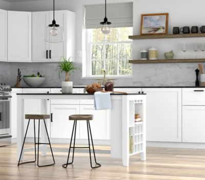 Image showing 6 th Carolina Chair & Table Ranch Bar Stools, 24 in., 2-Pack