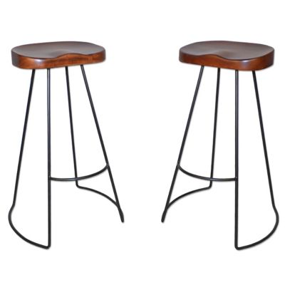 Carolina Chair & Table Ranch Bar Stools, 30 in., 2-Pack