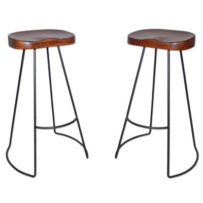 Carolina Chair & Table 30 in. Ranch Bar Stools, 2 pc.