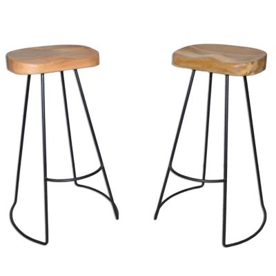 Carolina Chair & Table 30 in. Ranch Bar Stools, 2 pc.