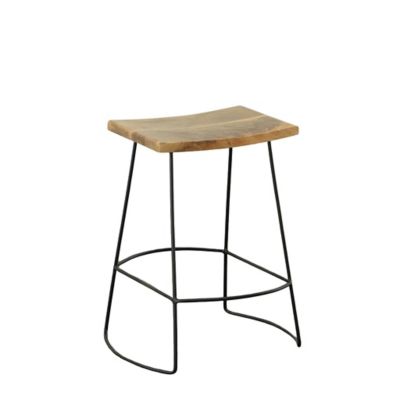 Image showing  Natural Bar Stools, 25 in., 2-Pack