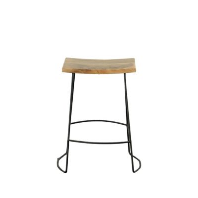 Image showing  Natural Bar Stools, 25 in., 2-Pack