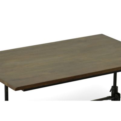 Image showing  Rectangular Adjustable Table or Desk for 4 People, 30 to 36 in.