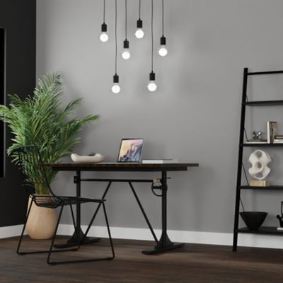 Image showing 7 th Carolina Chair & Table Rectangular Adjustable Table or Desk for 4 People, 30 to 36 in.