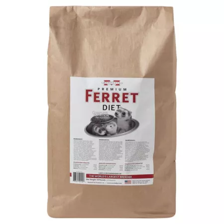 Marshall Premium Diet Ferret Food 18 lb Bag Ferret Food