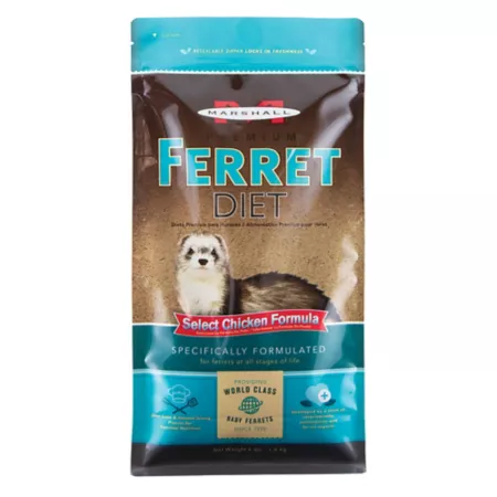 Marshall Select Chicken Pellet Ferret Food 4 lb Bag Ferret Food