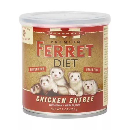 Marshall Premium Ferret Chicken Entree 9 oz. Ferret Food