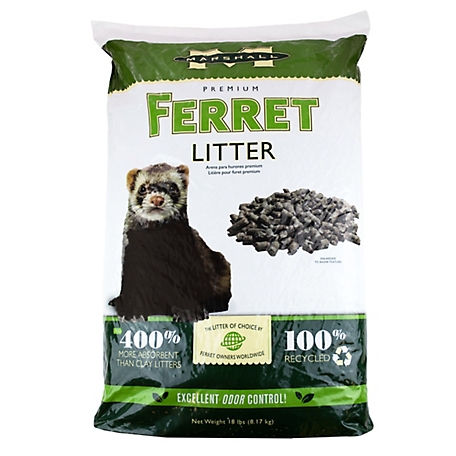 Marshall Premium Ferret Litter, 18 lb. Bag