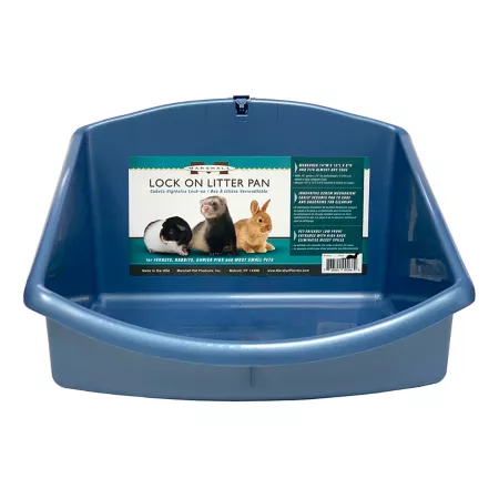 Marshall Lock-On Small Animal Litter Box Small Pet Litter Pans & Accessories