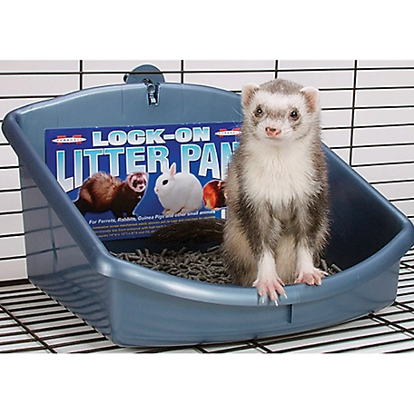 Marshall Lock-On Litter Pan for Small Animals