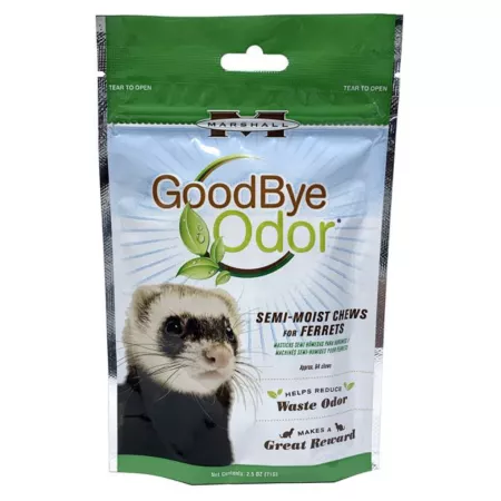 Marshall Goodbye Odor Ferret Treats 2.5 oz. Small Pet Health