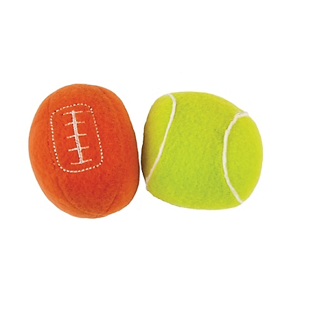 Marshall Sport Balls Ferret Toys, 2-Pack