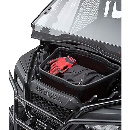 Extreme Metal Products Honda Pioneer 500 Under-Hood Storage for 2015-2019 Honda Pioneer 500, 6 lb., Black