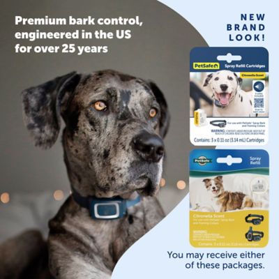 Image showing 6 th PetSafe Spray Bark Citronella Refills, 3-Pack, Compatible with Spray Bark and Training Collars