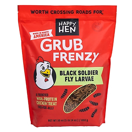 Happy Hen Treats Grub Frenzy Chicken Treats, 30 oz.