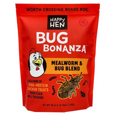 Happy Hen Treats Bug Bonanza Chicken Treats, 30 oz.