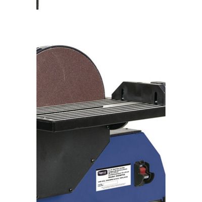 Image showing  6 in. x 9 in. Belt and Disc Sander, 1 HP Motor, 120V, 8A, 60 Hz