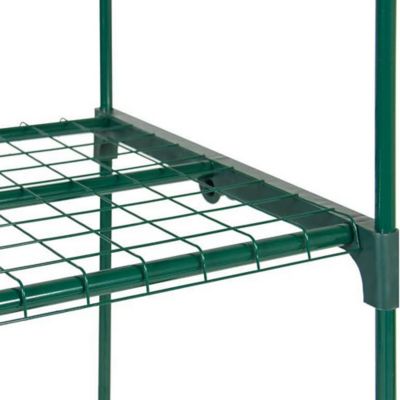Image showing  19 in. x 27 in. 3-Tier Portable Rolling Clear Greenhouse Cover