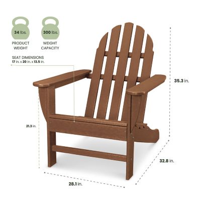 Image showing  Classic All-Weather Adirondack Chair